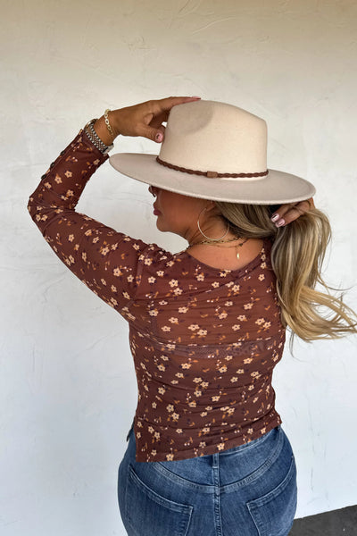 PREORDER: Annie Vneck Mesh Top-Womens-Ave Shops-Market Street Nest, Fashionable Clothing, Shoes and Home Décor Located in Mabank, TX