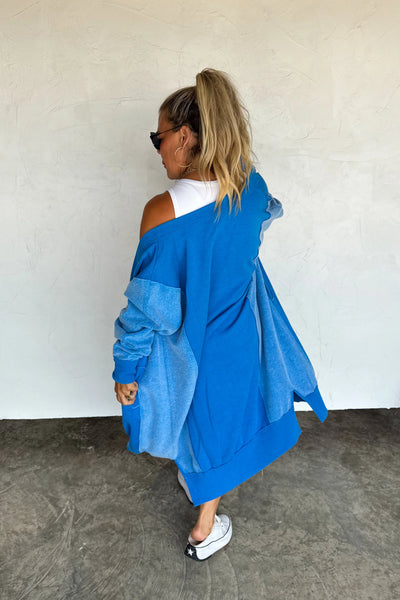 PREORDER: Desi Sweatshirt Cardigan-Womens-Ave Shops-Market Street Nest, Fashionable Clothing, Shoes and Home Décor Located in Mabank, TX