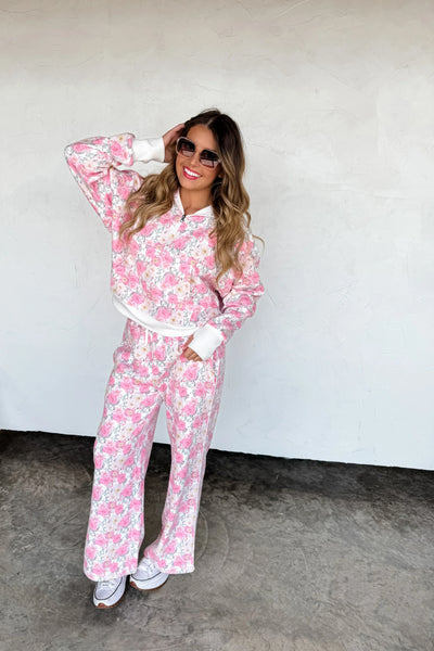 PREORDER: Floral & Cheetah Drift Away Joggers-Womens-Ave Shops-Market Street Nest, Fashionable Clothing, Shoes and Home Décor Located in Mabank, TX