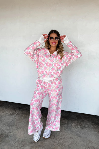 PREORDER: Floral & Cheetah Easy Does it Pullover-Womens-Ave Shops-Market Street Nest, Fashionable Clothing, Shoes and Home Décor Located in Mabank, TX