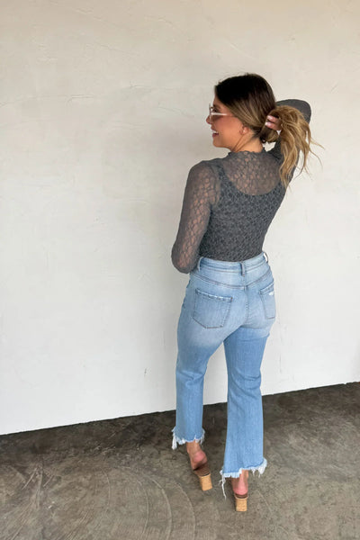 PREORDER: Jolie Lace Thumbhole Top-Womens-Ave Shops-Market Street Nest, Fashionable Clothing, Shoes and Home Décor Located in Mabank, TX
