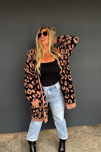 PREORDER: Lightning & Cheetah Cloud Cardigans-Womens-Ave Shops-Market Street Nest, Fashionable Clothing, Shoes and Home Décor Located in Mabank, TX