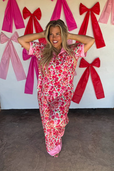 PREORDER: Love Luxe PJ Set-Womens-Ave Shops-Market Street Nest, Fashionable Clothing, Shoes and Home Décor Located in Mabank, TX