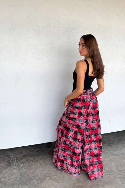 PREORDER: Plaid Behavior Wide Leg Pants-Womens-Ave Shops-Market Street Nest, Fashionable Clothing, Shoes and Home Décor Located in Mabank, TX