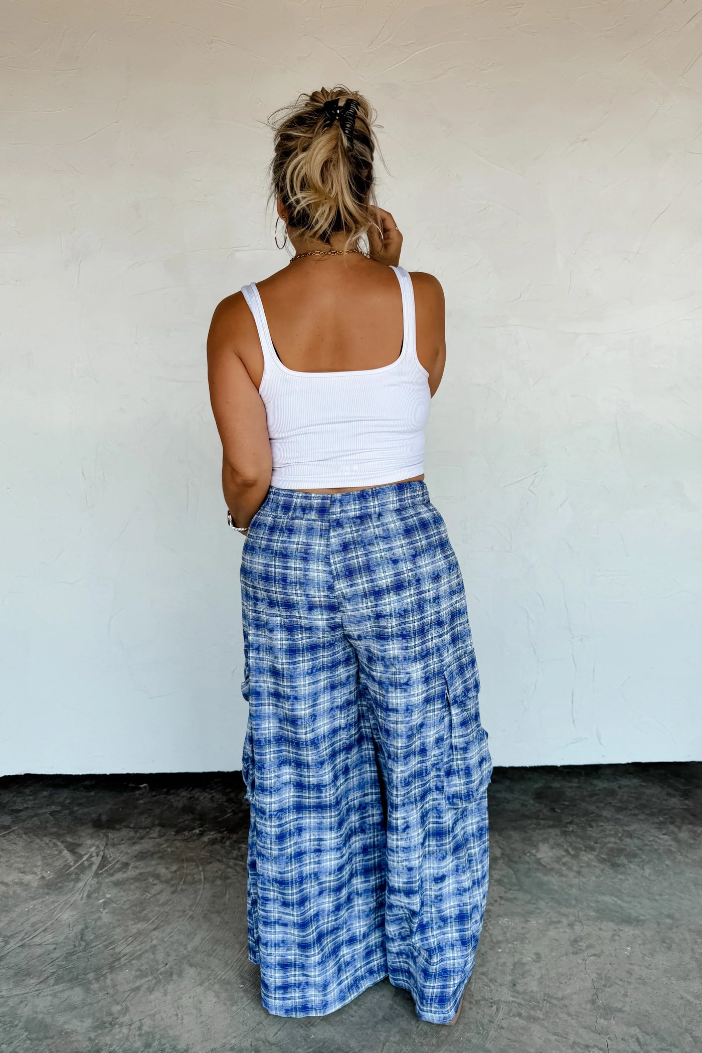 PREORDER: Plaid Behavior Wide Leg Pants-Womens-Ave Shops-Market Street Nest, Fashionable Clothing, Shoes and Home Décor Located in Mabank, TX