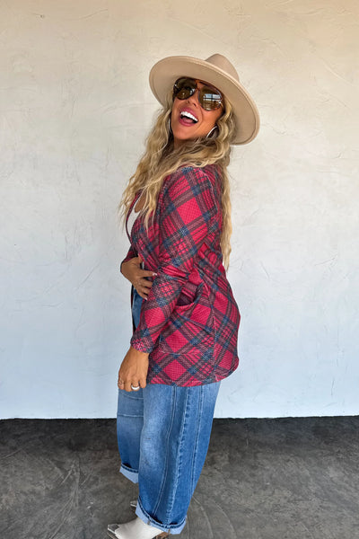 PREORDER: Plaid Lola Cardigans-Womens-Ave Shops-Market Street Nest, Fashionable Clothing, Shoes and Home Décor Located in Mabank, TX