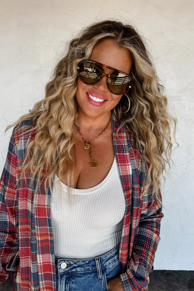 PREORDER: Plaid Lola Cardigans-Womens-Ave Shops-Market Street Nest, Fashionable Clothing, Shoes and Home Décor Located in Mabank, TX