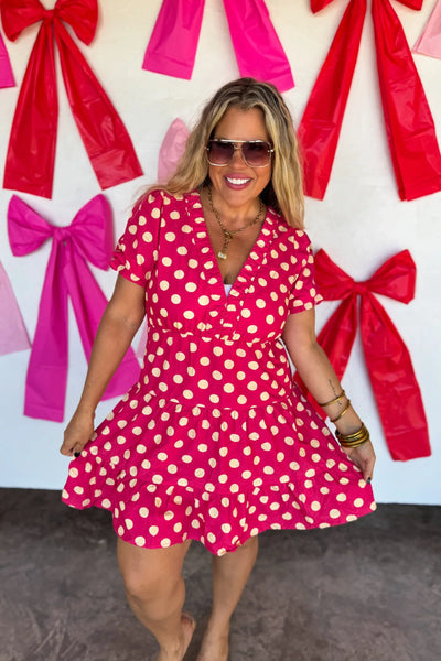 PREORDER: The Dotty Dress-Womens-Ave Shops-Market Street Nest, Fashionable Clothing, Shoes and Home Décor Located in Mabank, TX