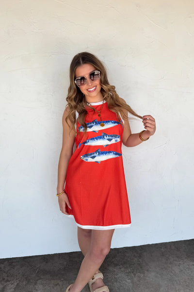 PREORDER: Tropic Like It's Hot Terry Dress-Womens-Ave Shops-Market Street Nest, Fashionable Clothing, Shoes and Home Décor Located in Mabank, TX