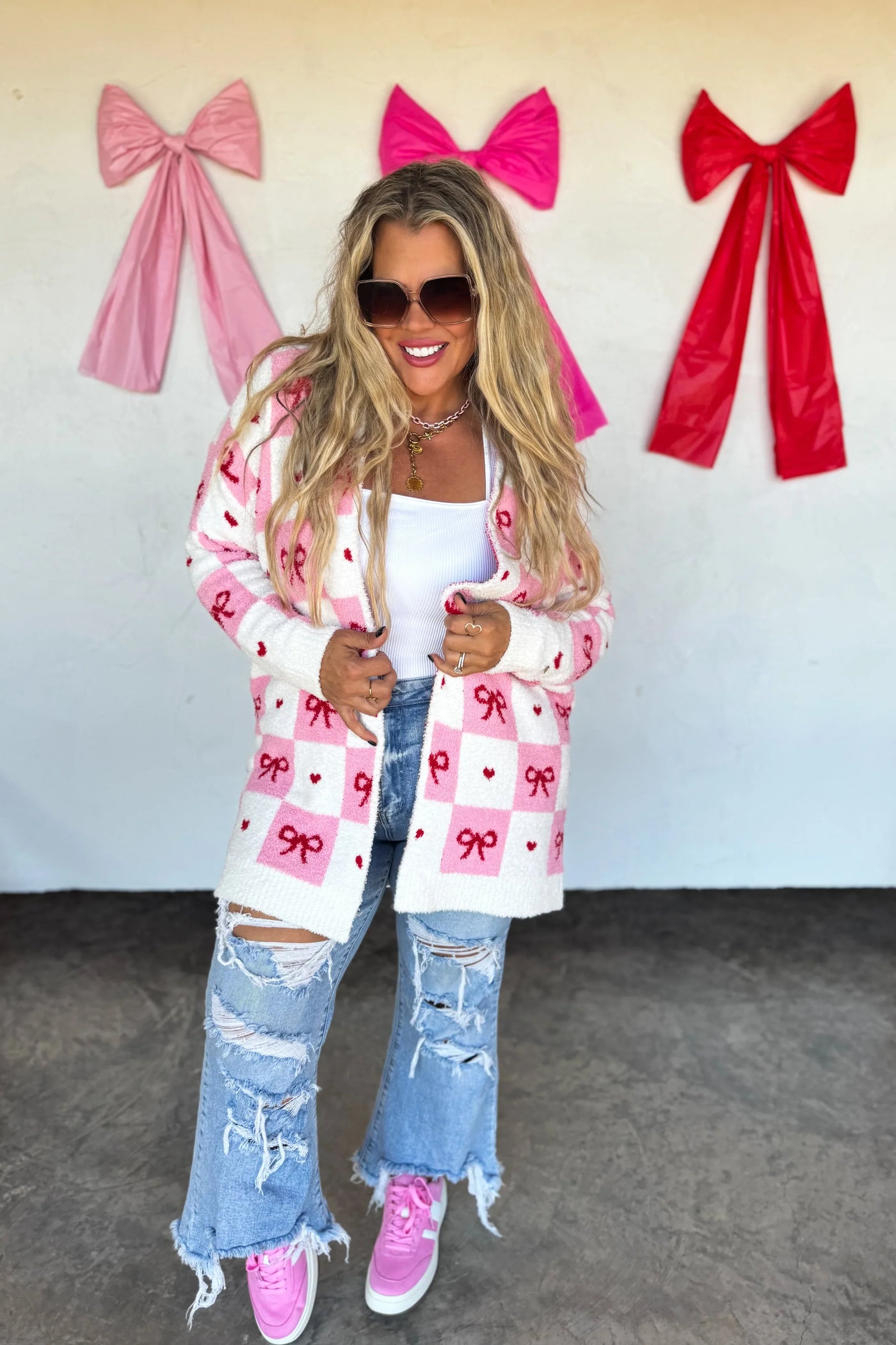 PREORDER: Valentines Cloud Cardigan-Womens-Ave Shops-Market Street Nest, Fashionable Clothing, Shoes and Home Décor Located in Mabank, TX