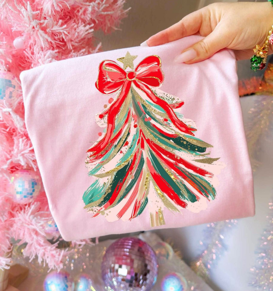 Painted Tree Graphic Tee and Sweatshirt-Womens-Ave Shops-Market Street Nest, Fashionable Clothing, Shoes and Home Décor Located in Mabank, TX