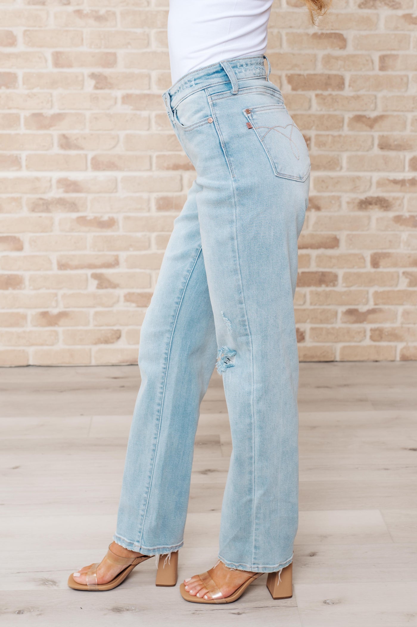 Parker High Rise 90's Straight Jeans-Womens-Ave Shops-Market Street Nest, Fashionable Clothing, Shoes and Home Décor Located in Mabank, TX