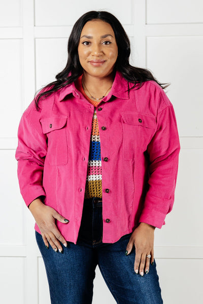 Perfect Pop of Pink Jacket-Tops-Ave Shops-Market Street Nest, Fashionable Clothing, Shoes and Home Décor Located in Mabank, TX