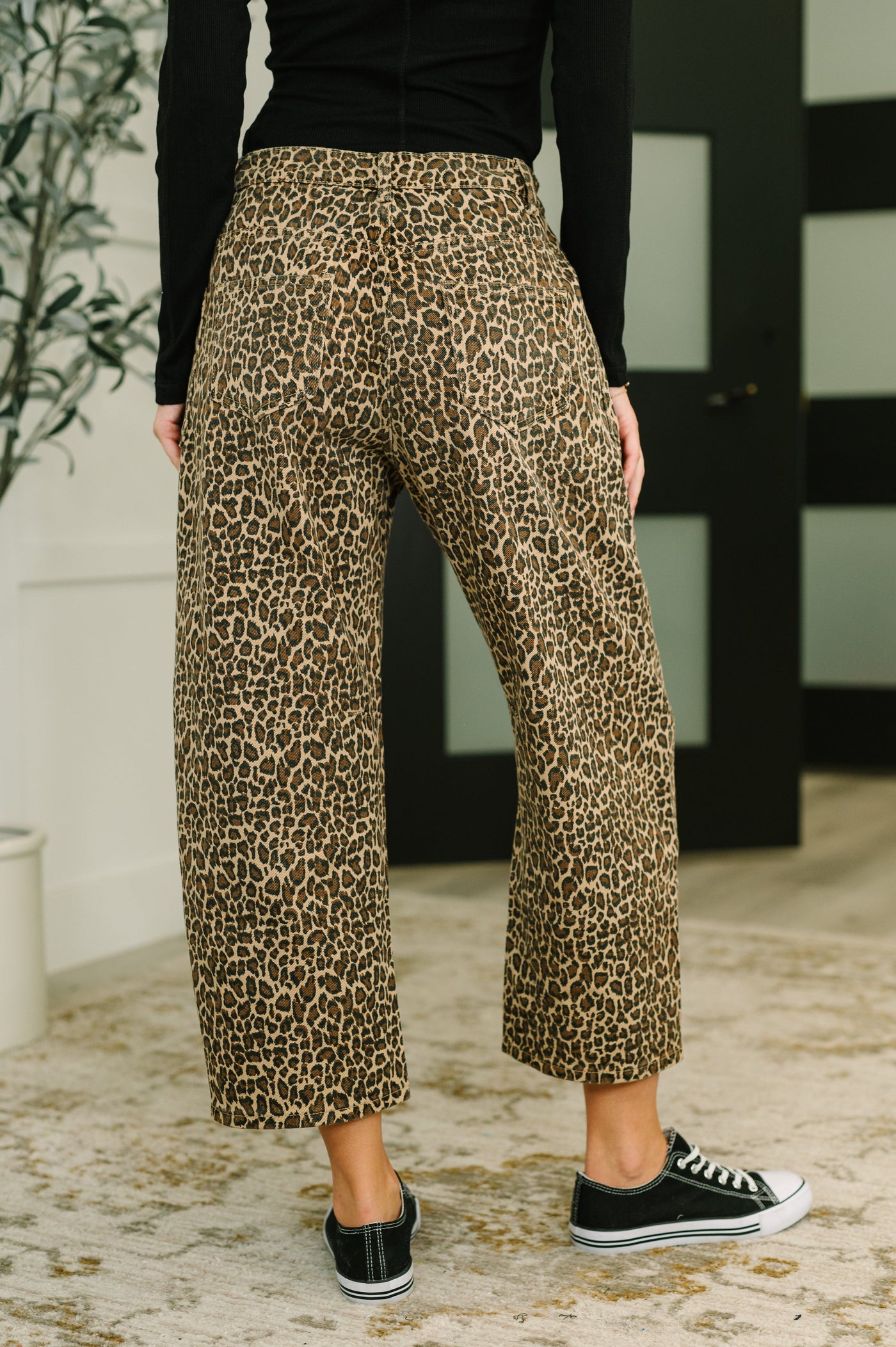 Prowl Power Barrell Ankle Crop Jean in Khaki-Womens-Ave Shops-Market Street Nest, Fashionable Clothing, Shoes and Home Décor Located in Mabank, TX
