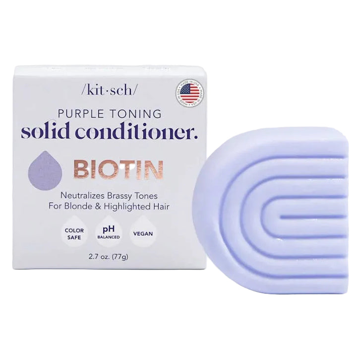 Purple Toning Conditioner Bar for Color-Treated &amp; Grey Hair-Bath &amp; Beauty-KITSCH-Market Street Nest, Fashionable Clothing, Shoes and Home Décor Located in Mabank, TX