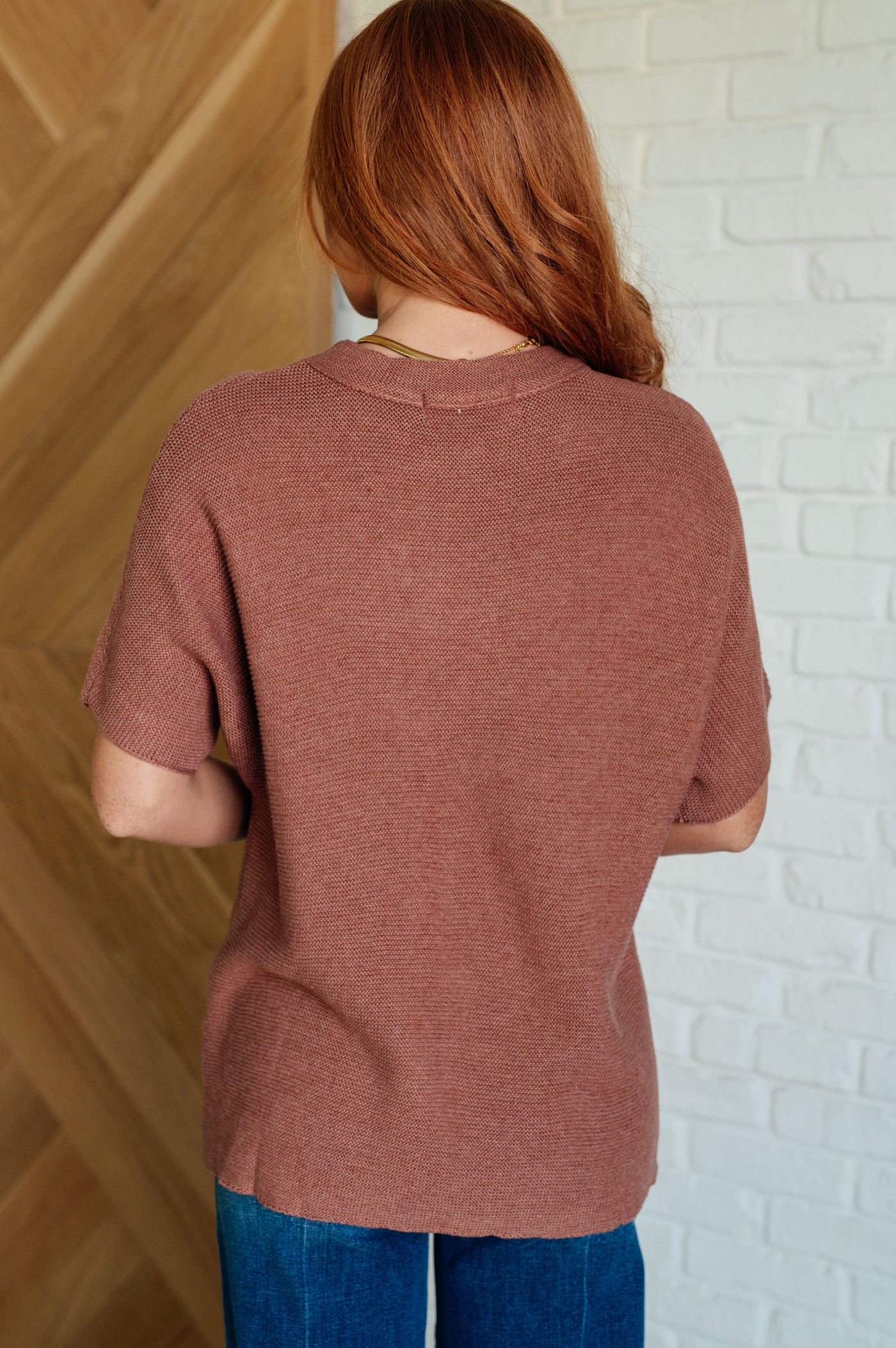 Relaxing Away Dolman Sleeve Knit Top in Coffee-Tops-Ave Shops-Market Street Nest, Fashionable Clothing, Shoes and Home Décor Located in Mabank, TX