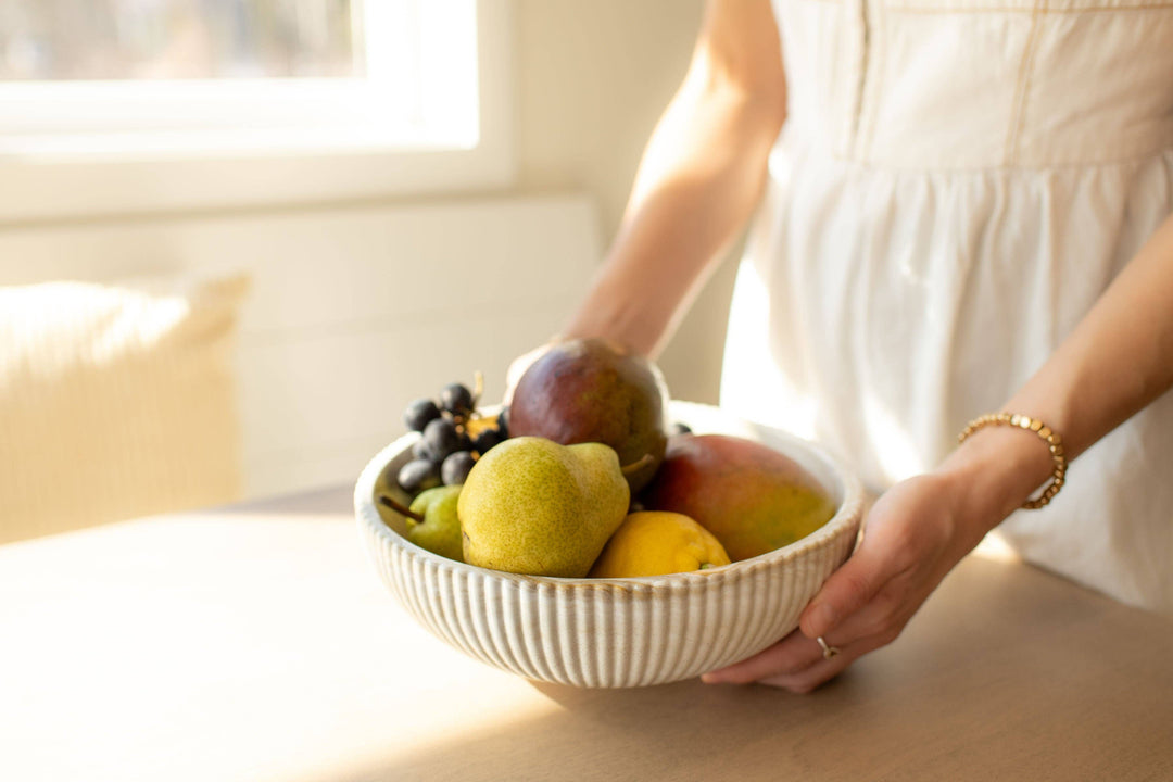 NEW!!! Resin Fruit Bowl (NO TARIFFS)-Lynn &amp; Liana Designs-Market Street Nest, Fashionable Clothing, Shoes and Home Décor Located in Mabank, TX