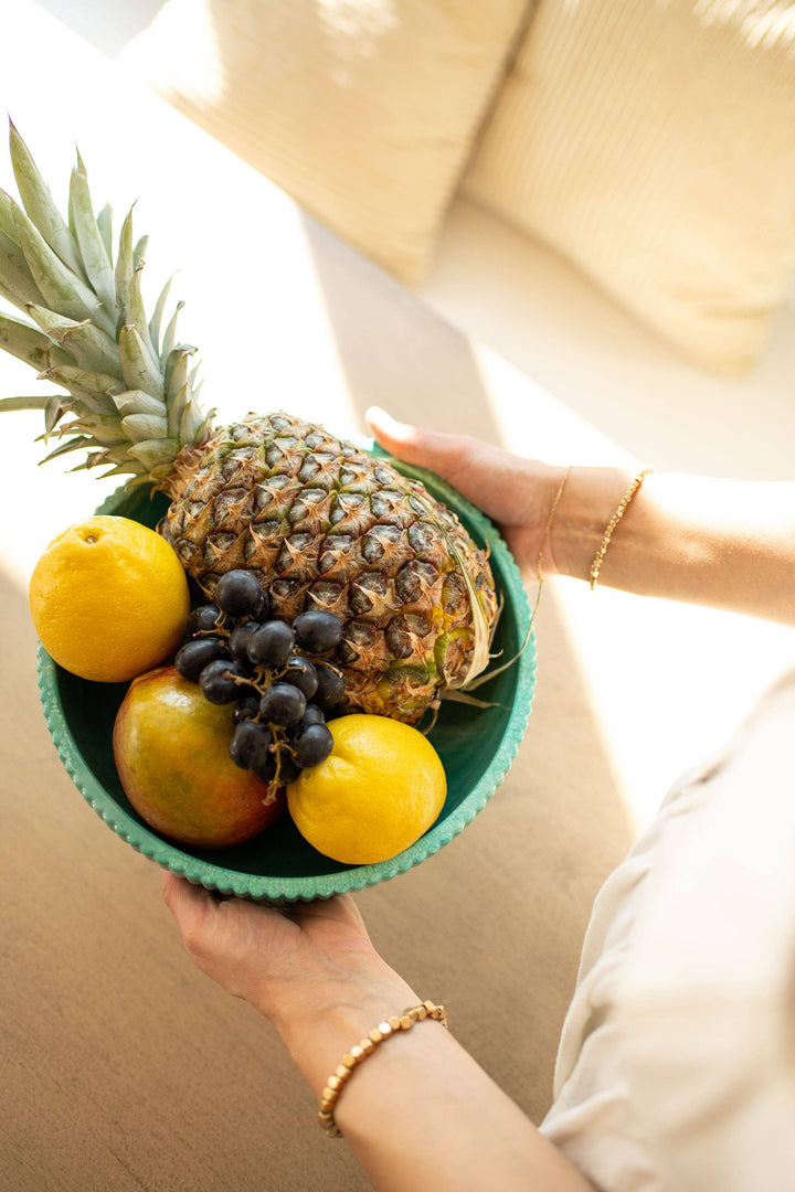NEW!!! Resin Fruit Bowl (NO TARIFFS)-Lynn &amp; Liana Designs-Market Street Nest, Fashionable Clothing, Shoes and Home Décor Located in Mabank, TX
