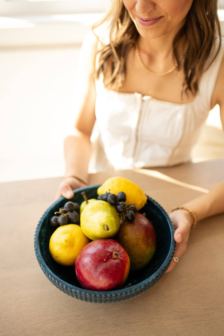 NEW!!! Resin Fruit Bowl (NO TARIFFS)-Lynn &amp; Liana Designs-Market Street Nest, Fashionable Clothing, Shoes and Home Décor Located in Mabank, TX