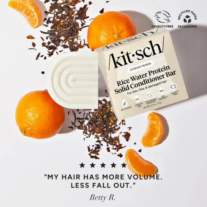 Rice Water Protein Conditioner Bar for Hair Growth-05-Bath, Beauty & Wellness-KITSCH-Market Street Nest, Fashionable Clothing, Shoes and Home Décor Located in Mabank, TX
