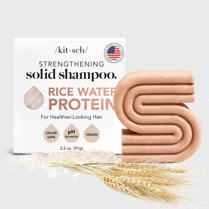 Rice Water Protein Shampoo Bar for Hair Growth-Bath & Beauty-KITSCH-Market Street Nest, Fashionable Clothing, Shoes and Home Décor Located in Mabank, TX