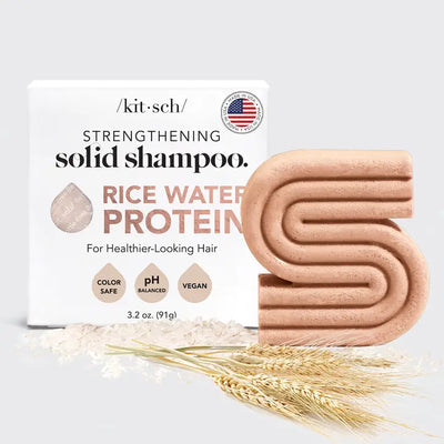Rice Water Protein Shampoo Bar for Hair Growth-Bath & Beauty-KITSCH-Market Street Nest, Fashionable Clothing, Shoes and Home Décor Located in Mabank, TX