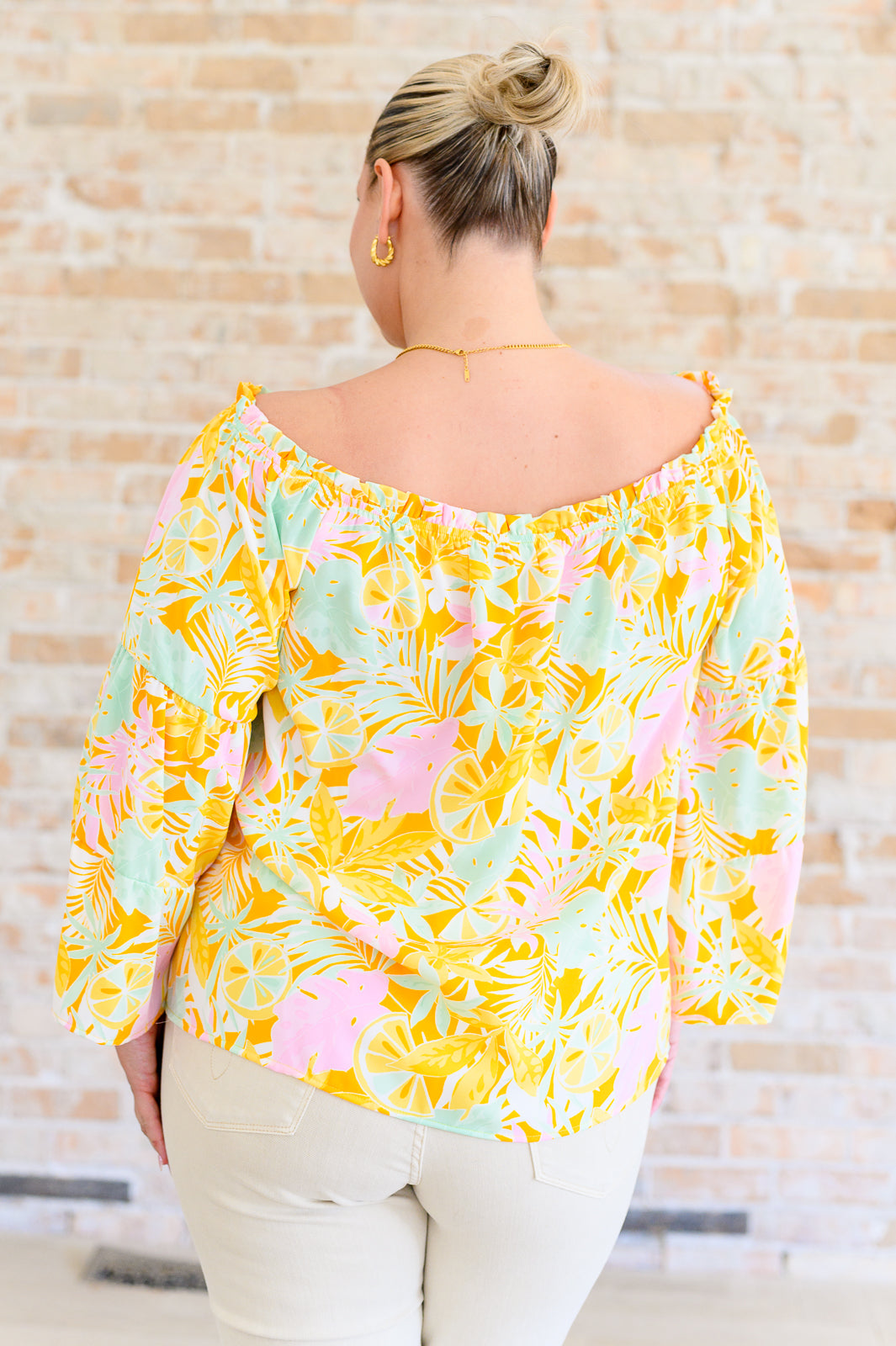 Rich Spirit Off Shoulder Bell Sleeve Blouse-Tops-Ave Shops-Market Street Nest, Fashionable Clothing, Shoes and Home Décor Located in Mabank, TX