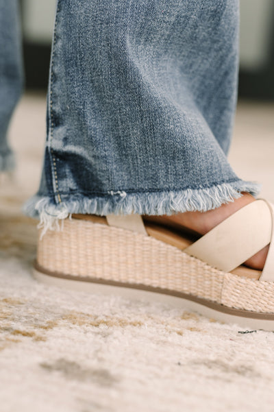 Robin High Waist Bootcut with Fray Hem-Womens-Ave Shops-Market Street Nest, Fashionable Clothing, Shoes and Home Décor Located in Mabank, TX