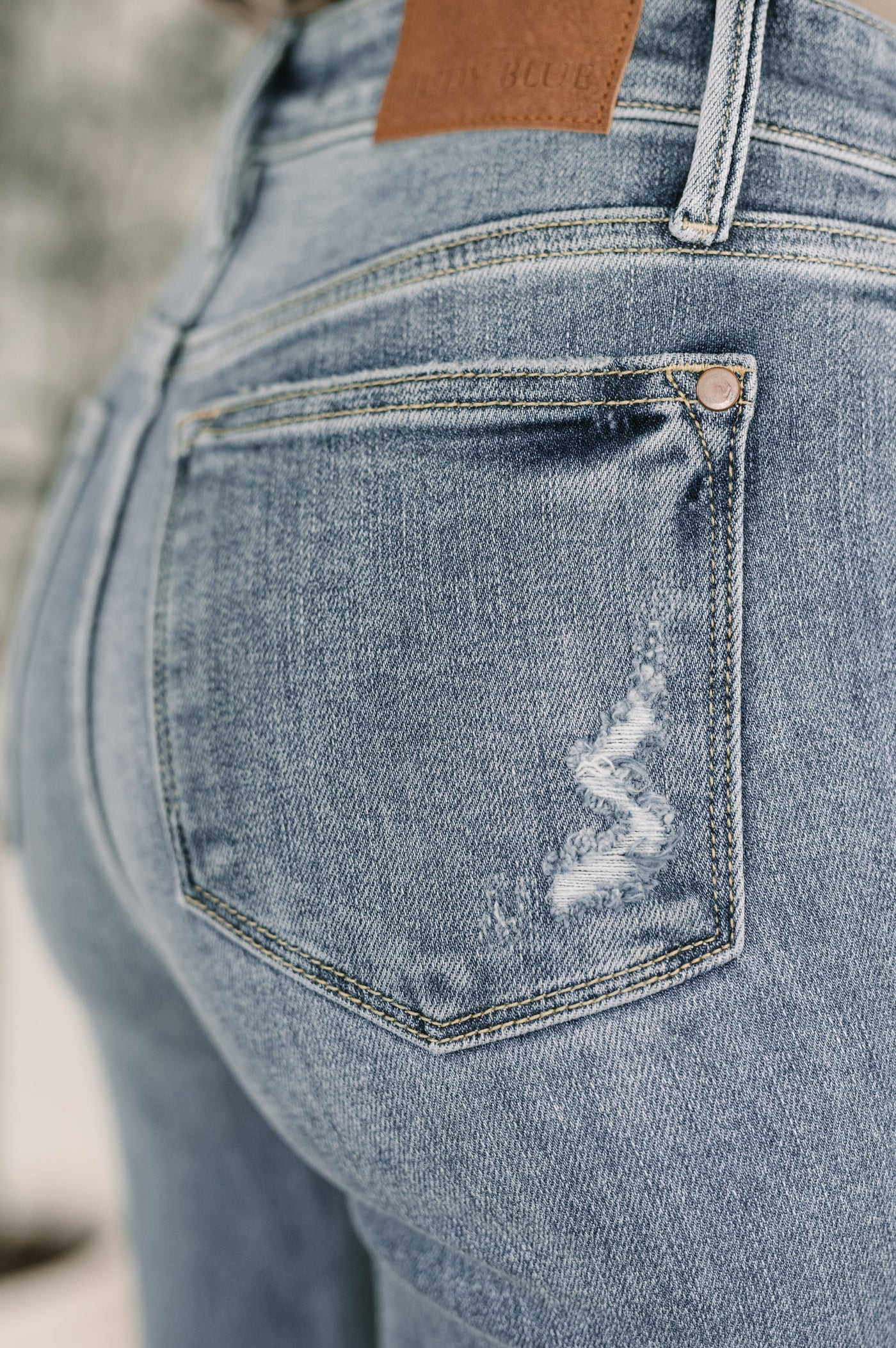 Robin High Waist Bootcut with Fray Hem-Womens-Ave Shops-Market Street Nest, Fashionable Clothing, Shoes and Home Décor Located in Mabank, TX