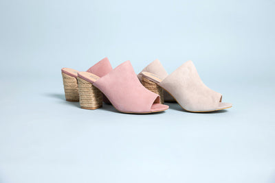 Helena Heeled Sandal in Blush Suede-Shoes-Ave Shops-Market Street Nest, Fashionable Clothing, Shoes and Home Décor Located in Mabank, TX