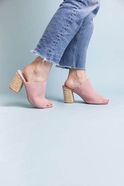 Helena Heeled Sandal in Blush Suede-Shoes-Ave Shops-Market Street Nest, Fashionable Clothing, Shoes and Home Décor Located in Mabank, TX