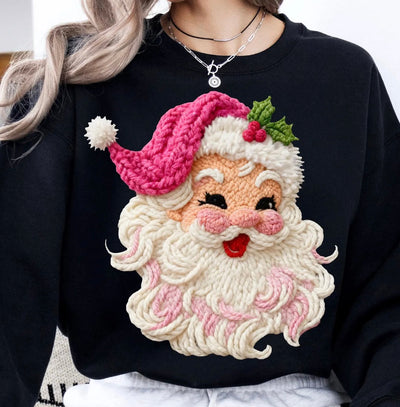 Santa in Stitches Graphic Tee and Sweatshirt-Womens-Ave Shops-Market Street Nest, Fashionable Clothing, Shoes and Home Décor Located in Mabank, TX