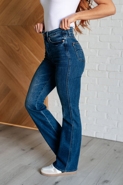 Santana High Rise Control Top Bootcut Jeans-Bottoms-Ave Shops-Market Street Nest, Fashionable Clothing, Shoes and Home Décor Located in Mabank, TX