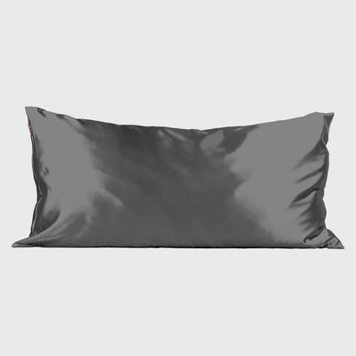 Satin King Pillowcase - Charcoal-KITSCH-Market Street Nest, Fashionable Clothing, Shoes and Home Décor Located in Mabank, TX