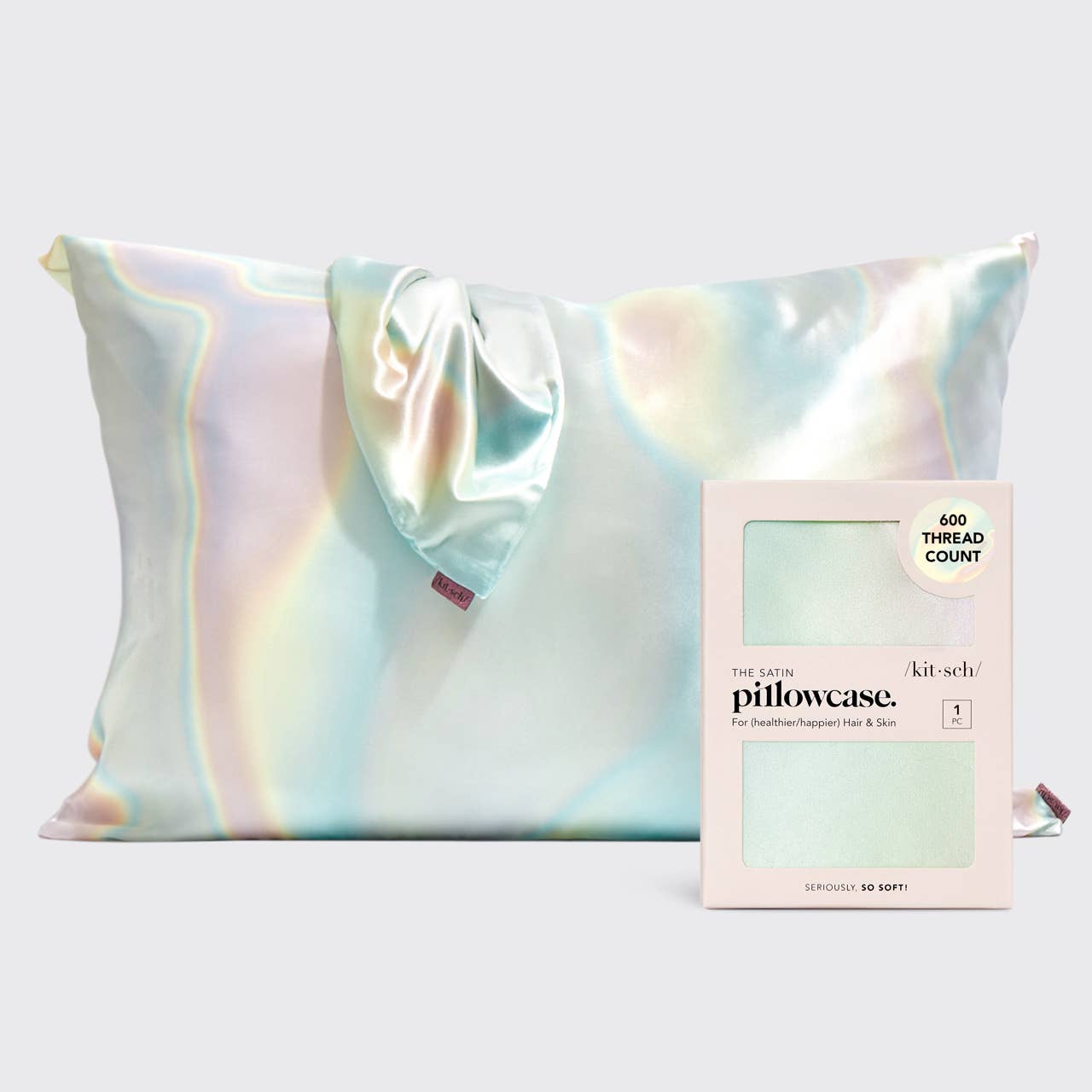 Satin Pillowcase - Aura-KITSCH-Market Street Nest, Fashionable Clothing, Shoes and Home Décor Located in Mabank, TX