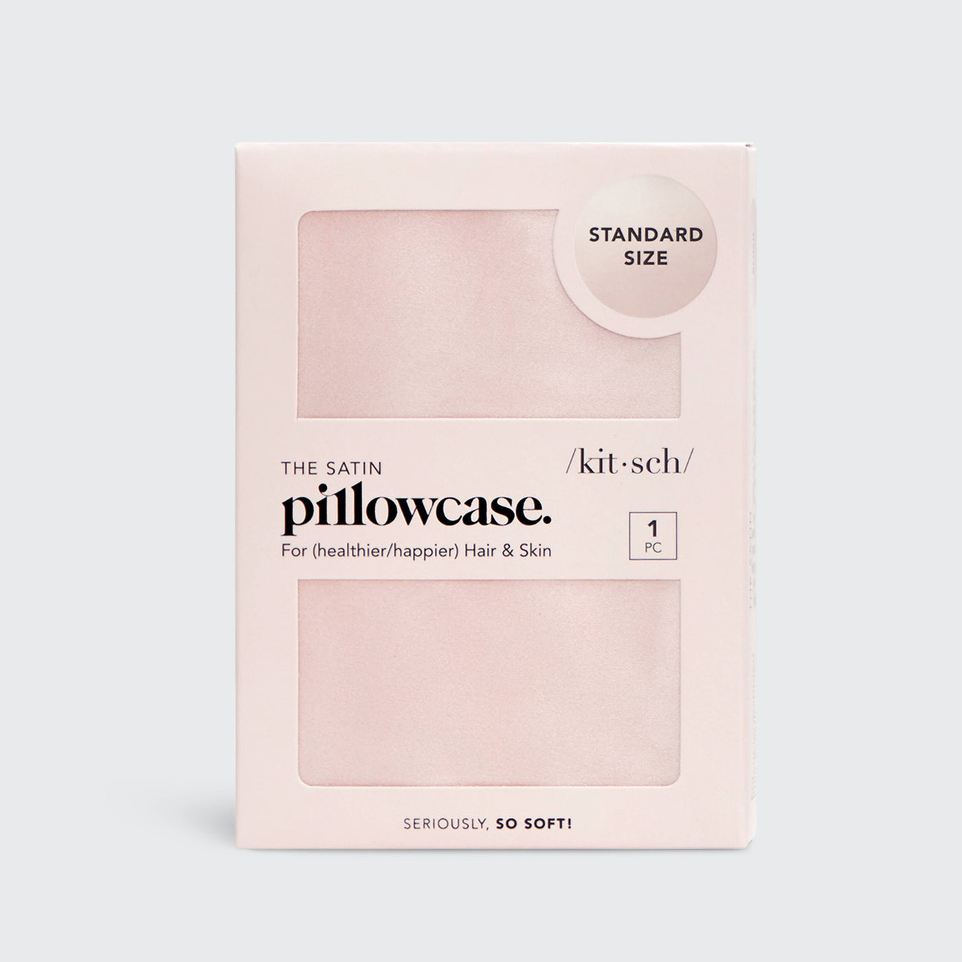 Satin Pillowcase - Blush-KITSCH-Market Street Nest, Fashionable Clothing, Shoes and Home Décor Located in Mabank, TX