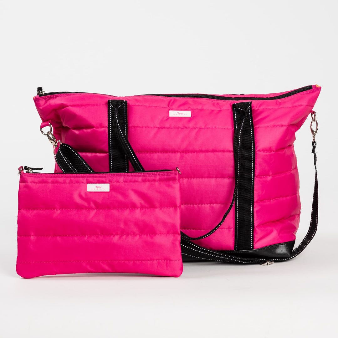 Scout Triple Advisor - Pink Puffer-Handbags-Scout-Market Street Nest, Fashionable Clothing, Shoes and Home Décor Located in Mabank, TX