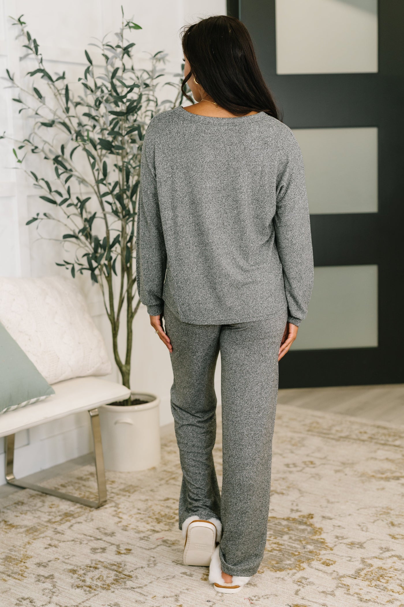 Seasonal Snooze Top and Bottom Set in Black-Womens-Ave Shops-Market Street Nest, Fashionable Clothing, Shoes and Home Décor Located in Mabank, TX