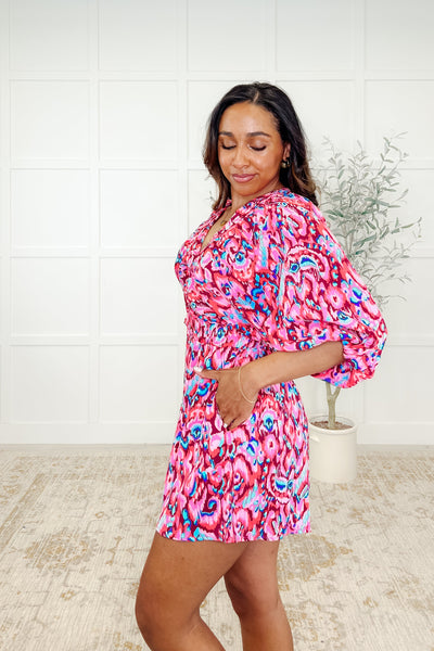 Seems Okay Abstract Print Romper-Womens-Ave Shops-Market Street Nest, Fashionable Clothing, Shoes and Home Décor Located in Mabank, TX