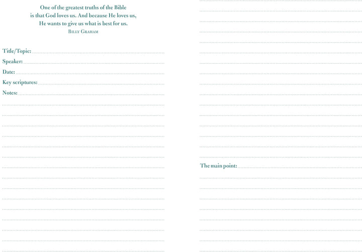 Sermon Notes Journal [Olive Tree]-Barbour Publishing, Inc.-Market Street Nest, Fashionable Clothing, Shoes and Home Décor Located in Mabank, TX