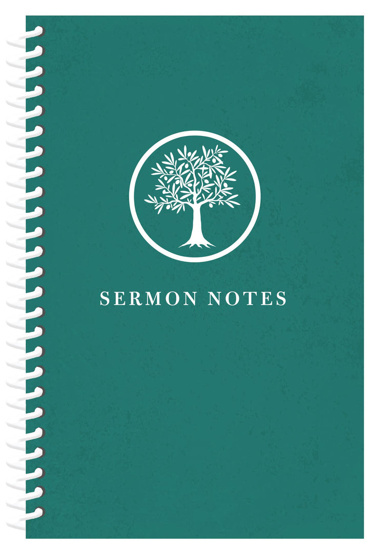 Sermon Notes Journal [Olive Tree]-Barbour Publishing, Inc.-Market Street Nest, Fashionable Clothing, Shoes and Home Décor Located in Mabank, TX