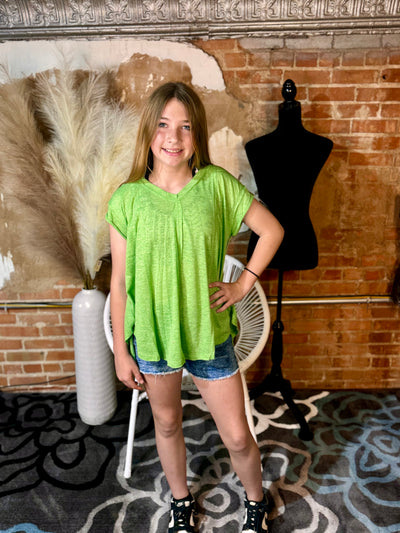 Sheer V-Neck Cap Sleeve Top-Tops-Umgee USA Inc-Market Street Nest, Fashionable Clothing, Shoes and Home Décor Located in Mabank, TX