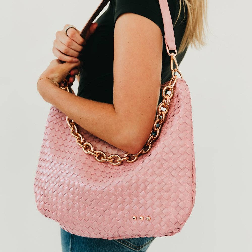 Sienna Slouchy Woven Shoulder Bag - TOP SELLER-Pretty Simple-Market Street Nest, Fashionable Clothing, Shoes and Home Décor Located in Mabank, TX