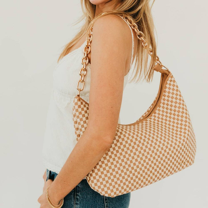 Sienna Slouchy Woven Shoulder Bag - TOP SELLER-Pretty Simple-Market Street Nest, Fashionable Clothing, Shoes and Home Décor Located in Mabank, TX