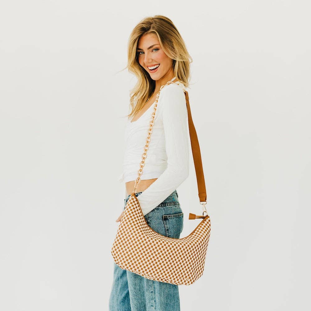 Sienna Slouchy Woven Shoulder Bag - TOP SELLER-Pretty Simple-Market Street Nest, Fashionable Clothing, Shoes and Home Décor Located in Mabank, TX