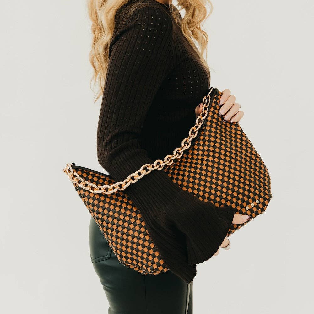Sienna Slouchy Woven Shoulder Bag - TOP SELLER-Pretty Simple-Market Street Nest, Fashionable Clothing, Shoes and Home Décor Located in Mabank, TX