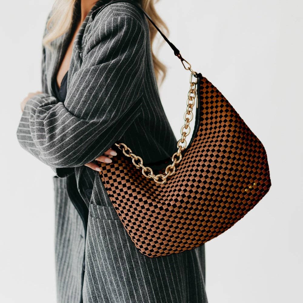 Sienna Slouchy Woven Shoulder Bag - TOP SELLER-Pretty Simple-Market Street Nest, Fashionable Clothing, Shoes and Home Décor Located in Mabank, TX