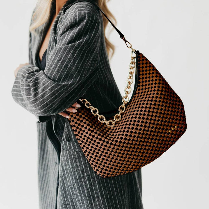 Sienna Slouchy Woven Shoulder Bag - TOP SELLER-Pretty Simple-Market Street Nest, Fashionable Clothing, Shoes and Home Décor Located in Mabank, TX