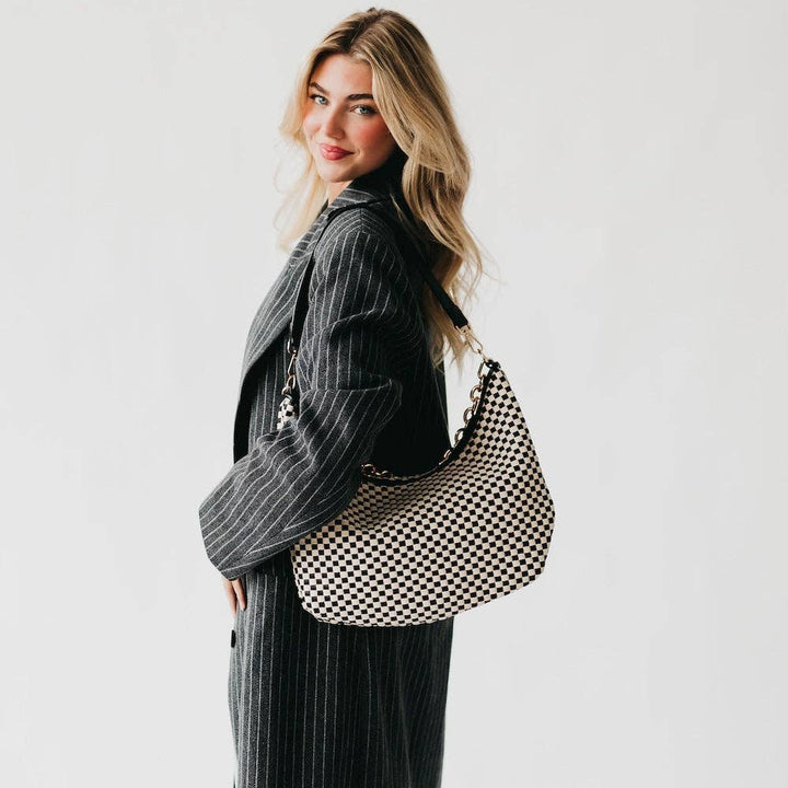 Sienna Slouchy Woven Shoulder Bag - TOP SELLER-Pretty Simple-Market Street Nest, Fashionable Clothing, Shoes and Home Décor Located in Mabank, TX