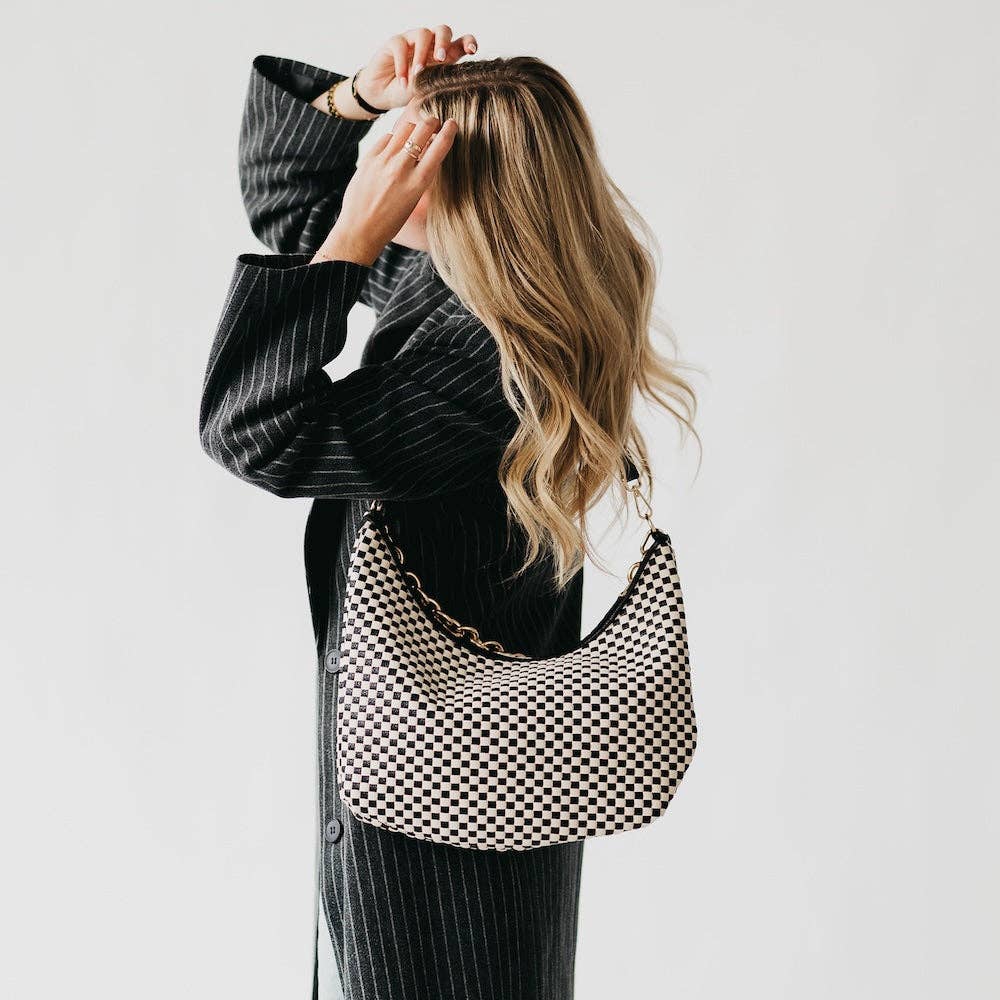 Sienna Slouchy Woven Shoulder Bag - TOP SELLER-Pretty Simple-Market Street Nest, Fashionable Clothing, Shoes and Home Décor Located in Mabank, TX